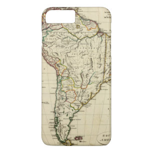Coque Case-Mate Pour iPhone L'Amérique du Sud avec des frontières décrites