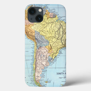 Case-Mate iPhone Case L'AMÉRIQUE DU SUD : CARTE, c1890