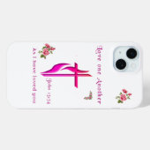 Coques Case-Mate iPhone L'amour (Verso (horizontal))