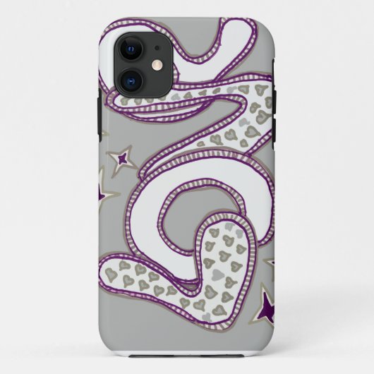 Coques Case-Mate iPhone L'amour dans le style années 1960 (Dos)