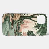 Coques Case-Mate iPhone L'amour dans les espaces verts (Verso (horizontal))