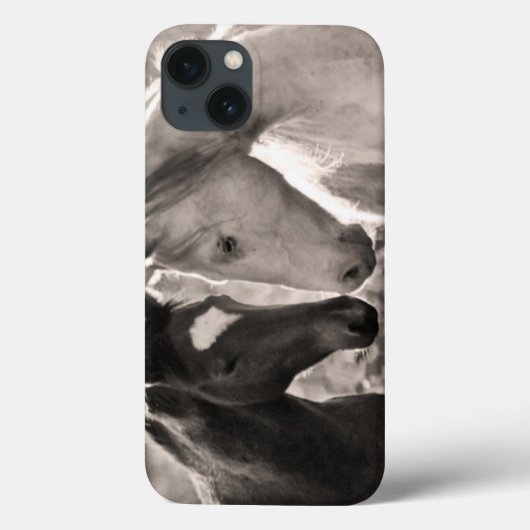 Coques Case-Mate iPhone L'amour du cheval (Verso)
