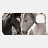 Coques Case-Mate iPhone L'amour du cheval (Verso (horizontal))