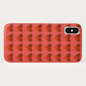 Coques Case-Mate iPhone L'amour est à mon coeur (Dos (Horizontal))