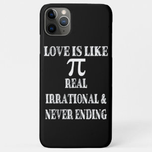 Case-Mate iPhone Case L'amour est comme Pi Real Irrationnel et ne finit