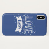 Coques Case-Mate iPhone L'amour est dans les cheveux (Dos (Horizontal))