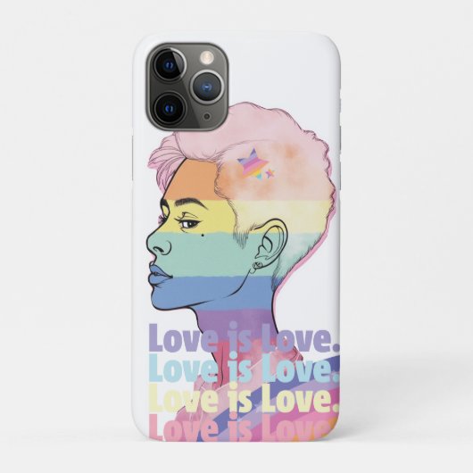 Coques Case-Mate iPhone L'amour est l'amour (Dos)