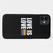 Coques Case-Mate iPhone L'amour est l'amour (Dos (Horizontal))
