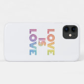Coques Case-Mate iPhone L'amour est l'amour| Grandes surfaces modernes (Dos (Horizontal))