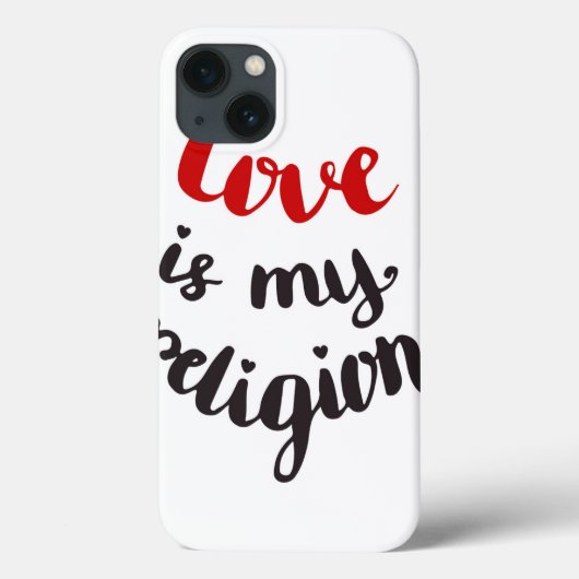 Coques Case-Mate iPhone L'amour est ma religion (Verso)