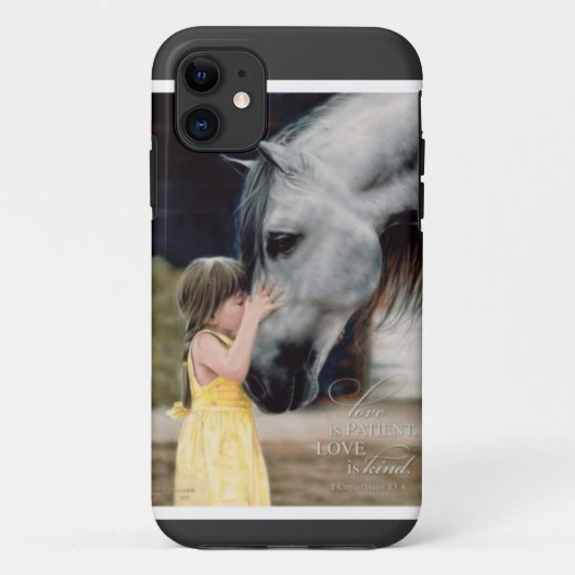 Coques Case-Mate iPhone L'amour est patient (Dos)