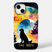 Coques Case-Mate iPhone L'amour est un chien qui t'attend (Verso)