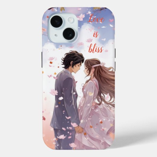 Coques Case-Mate iPhone L'amour est une félicité (Verso)