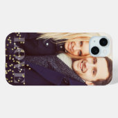 Coques Case-Mate iPhone L'amour et les éclaboussures superposer la photo (Verso (horizontal))