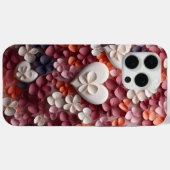 Coques Case-Mate iPhone L'amour fleurit dans les coeurs (Verso (horizontal))
