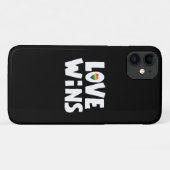 Coques Case-Mate iPhone L'amour gagne (Dos (Horizontal))