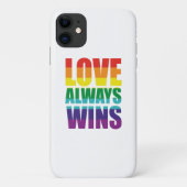 Coques Case-Mate iPhone L'amour gagne toujours (Dos)