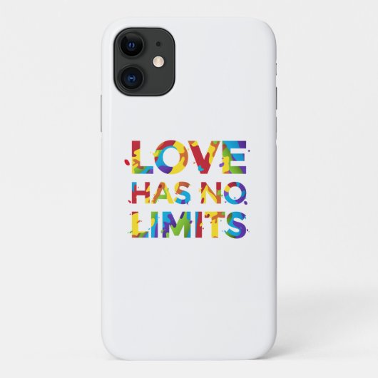 Coques Case-Mate iPhone L'amour n'a pas de limites (Dos)