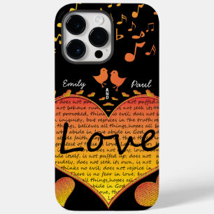 Coque Pour Pour iPhone 14 Pro Max L'amour ours Toutes les choses 1 Corinthien
