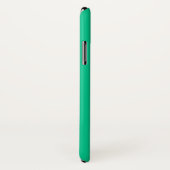 Coques Case-Mate iPhone L'amour vert est dans les cheveux (Dos/Droite)