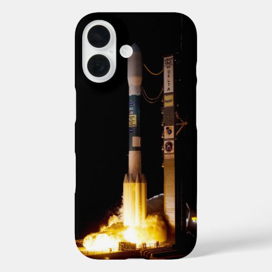 Coques Case-Mate iPhone Lancement de fusée spatiale nocturne (Verso)