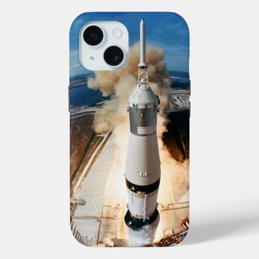 Coques Case-Mate iPhone Lancement de la fusée Apollo Saturn V à Moon 1969 (Verso)