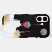 Coques Case-Mate iPhone Lancement de lumière de bulle (Verso (horizontal))