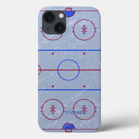 Coques Case-Mate iPhone Lancement de patinoire d'hockey (Verso)