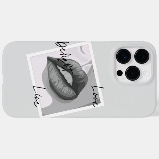 Coques Case-Mate iPhone Lancer l'oreiller (Verso (horizontal))
