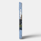 Coques Case-Mate iPhone Landing Great Grey Owl and Fence Wildlife Photo (Verso / Gauche)