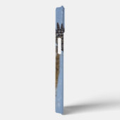 Coques Case-Mate iPhone Landing Great Grey Owl and Fence Wildlife Photo (Verso / Droite)