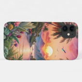 Coques Case-Mate iPhone Landscape Tropical Beach (Dos (Horizontal))