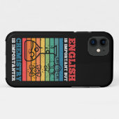 Coques Case-Mate iPhone L'Anglais Est Important Mais La Chimie Est Importa (Dos (Horizontal))