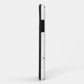 Coques Case-Mate iPhone Langue, Blanc vert (Dos/Droite)