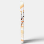 Coques Case-Mate iPhone 'Langue' en texture lisse avec courbe (Verso / Gauche)