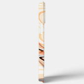 Coques Case-Mate iPhone 'Langue' en texture lisse avec courbe (Verso / Droite)