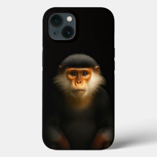Case-Mate iPhone Case Langur douc rouge Black 4 Luxe iPhone 13
