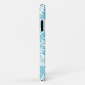 Coques Case-Mate iPhone Laniakea Hawaiian Faux Wood Aqua Surboard (Dos/Droite)