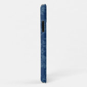 Coques Case-Mate iPhone Laniakea Hawaiian Faux Wood Navy Surf board (Dos/Droite)