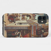 Coques Case-Mate iPhone L'Annonciation, avec Saint Emidius (Dos (Horizontal))