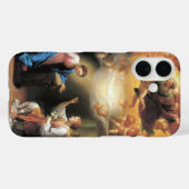 Coques Case-Mate iPhone L'Annonciation par Anton Raphael Mengs (Verso (horizontal))