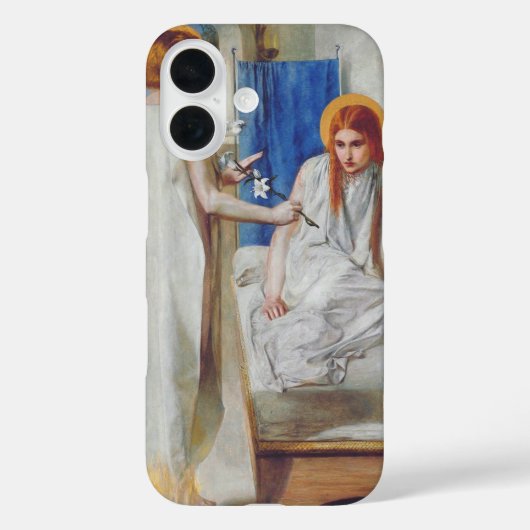 Coques Case-Mate iPhone L'Annonciation par Dante Gabriel Rossetti (Verso)