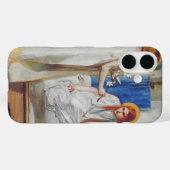 Coques Case-Mate iPhone L'Annonciation par Dante Gabriel Rossetti (Verso (horizontal))