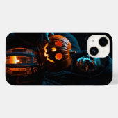 Coques Case-Mate iPhone Lanterne à main de squelette (Verso (horizontal))