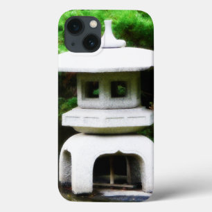 Etui iPhone Case-Mate Lanterne concrète de jardin de pagoda japonaise