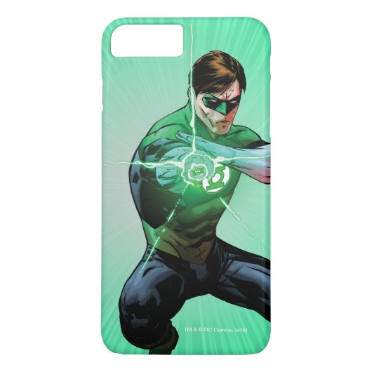 Coques Case-Mate iPhone Lanterne verte et anneau lumineux (Dos)