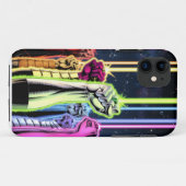 Coques Case-Mate iPhone Lanterne verte - Mains dans l'air (Dos (Horizontal))