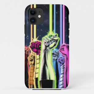 Coques Pour iPhone Lanterne verte - mains dans le ciel