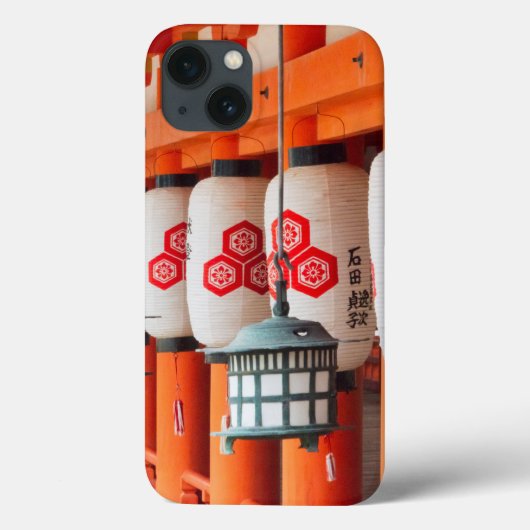 Coques Case-Mate iPhone Lanternes dans le sanctuaire d'Itsukushima (Verso)