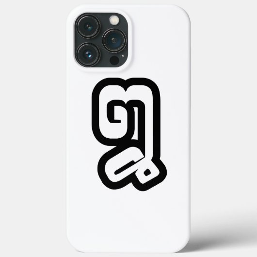 Coques Case-Mate iPhone Lao / Laos Numéro Huit / 8 / ໘ (Mauvais/Peuple) La (Verso)